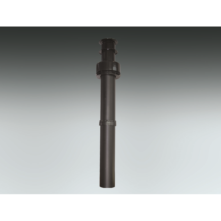 Koncentriskais jumtas izvads, Ø 80/125 mm