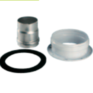 Connection pipe coaxial